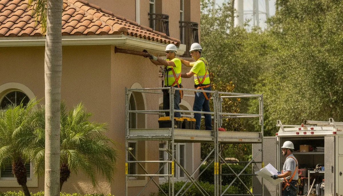 Plumber providing plumbing repair services in Kissimmee, FL for residential and commercial needs